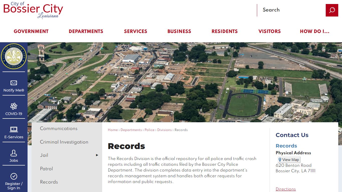 Records | Bossier City, LA